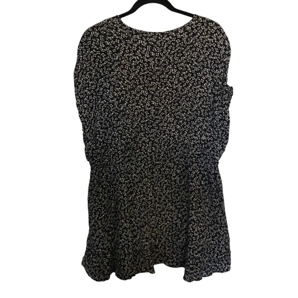 Free People One Fine Day Mini Dress in Black Combo
